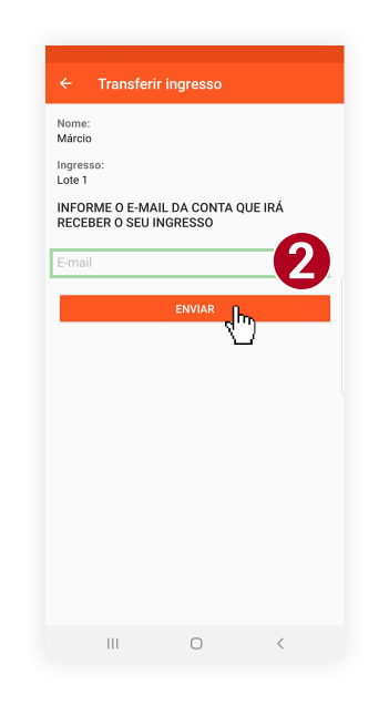 Transferir Ingresso Em Um Dispositivo Android Central De Ajuda 3351